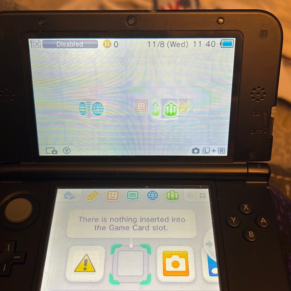 Nintendo 3DS handheld
